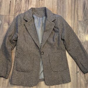 Houndstooth Blazer‎